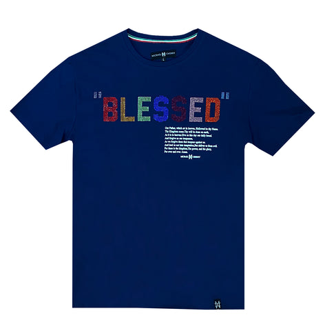 Blessed Tee Navy