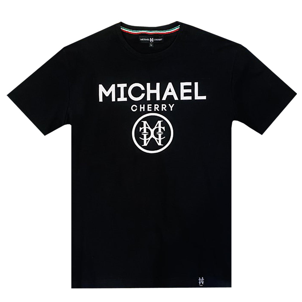 Michael Cherry Basic logo tee black