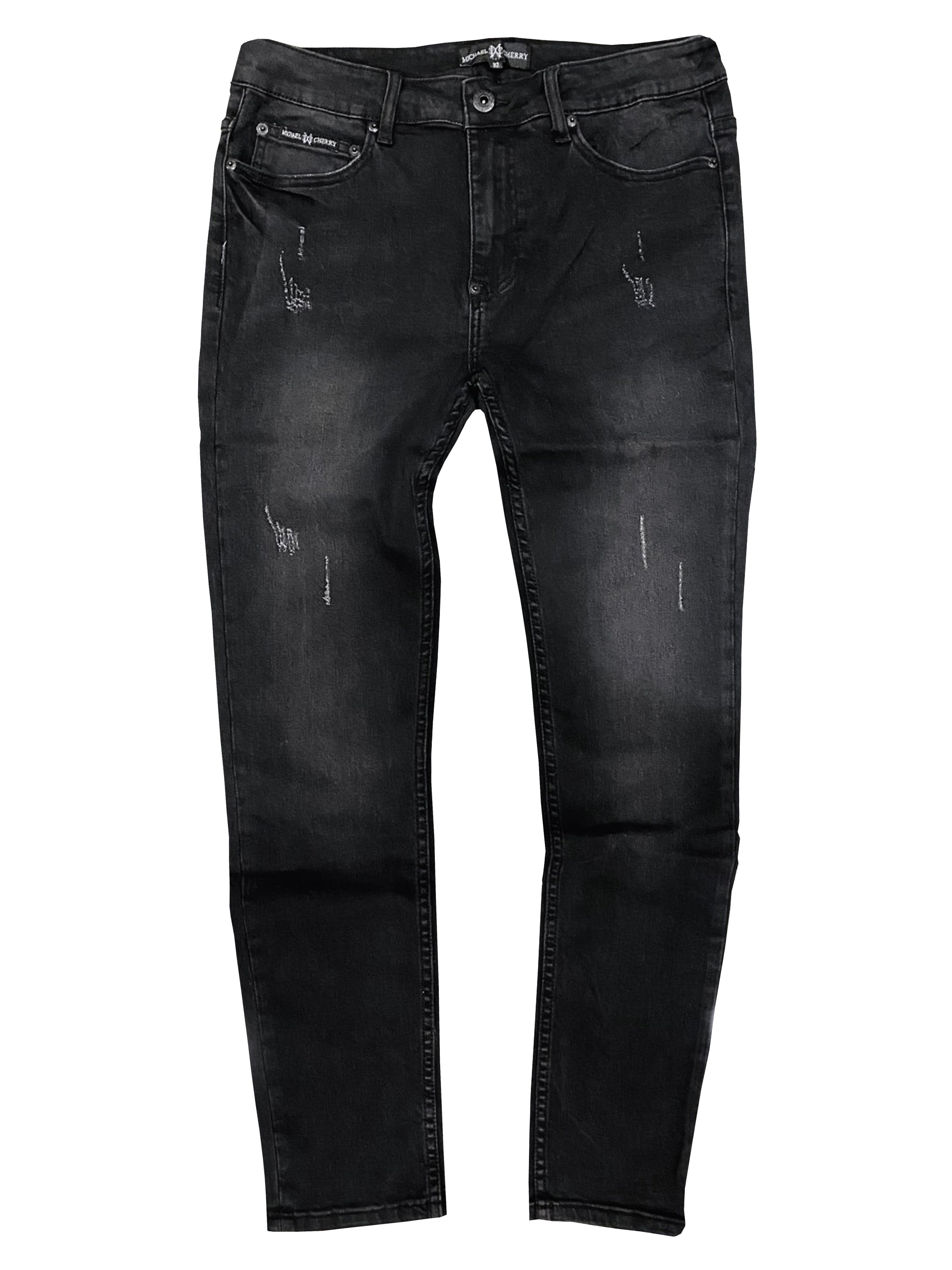 Stealth Black washed jean – Michael Cherry Brand